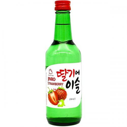 JINRO韩国草莓味烧酒360毫升