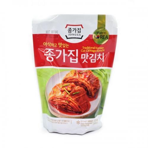 JONGGA韩国袋装白菜泡菜500克
