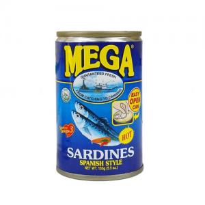 MEGA西班牙风味沙丁鱼罐头155克