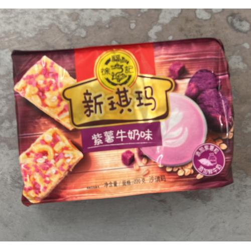 徐福记紫薯牛奶味沙琪玛220克